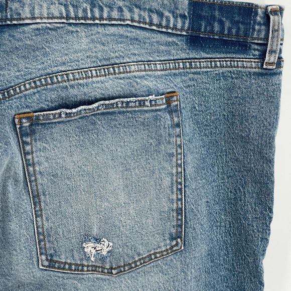 Abercrombie & Fitch 90's Skinny High Rise Jeans Distressed Plus 24 Long New - Picture 12 of 14